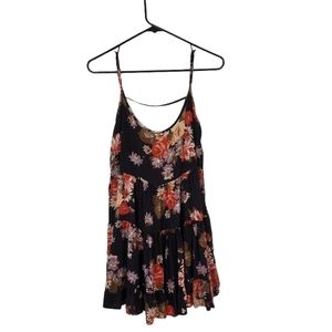 Brandy Melville Floral Print Cami Babydoll Dress